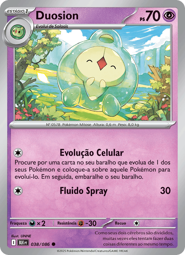 Duosion, carta 038 de Raio Preto