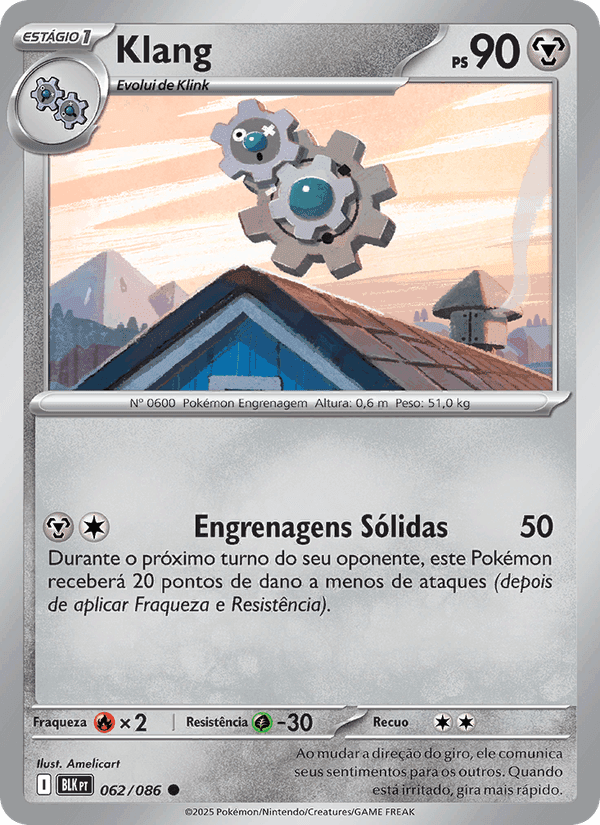 Klang, card 062 from Raio Preto