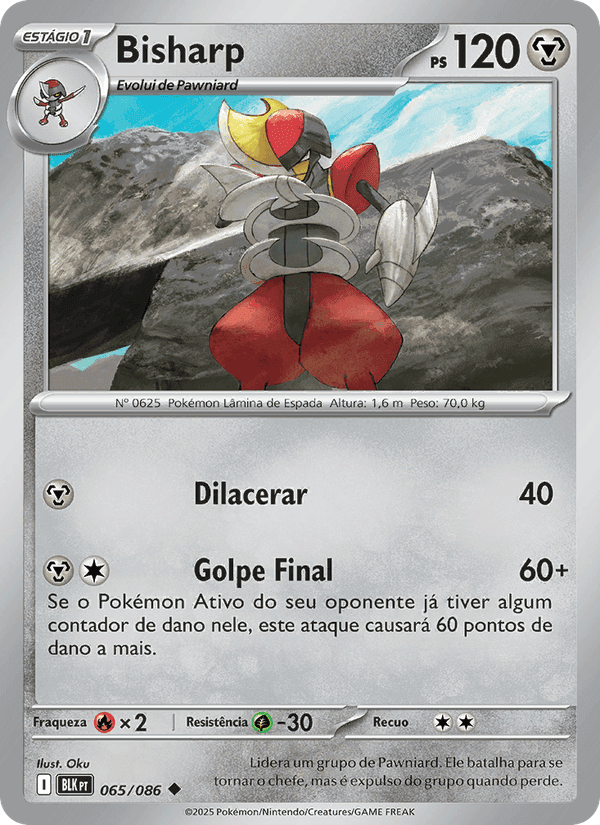 Bisharp, card 065 from Raio Preto