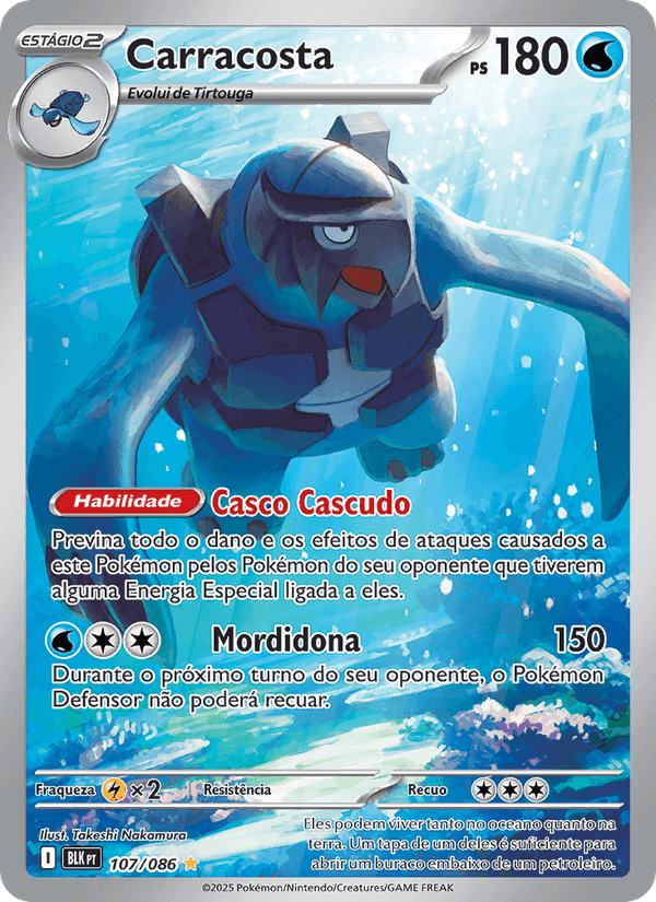 Carracosta, card 107 from Raio Preto
