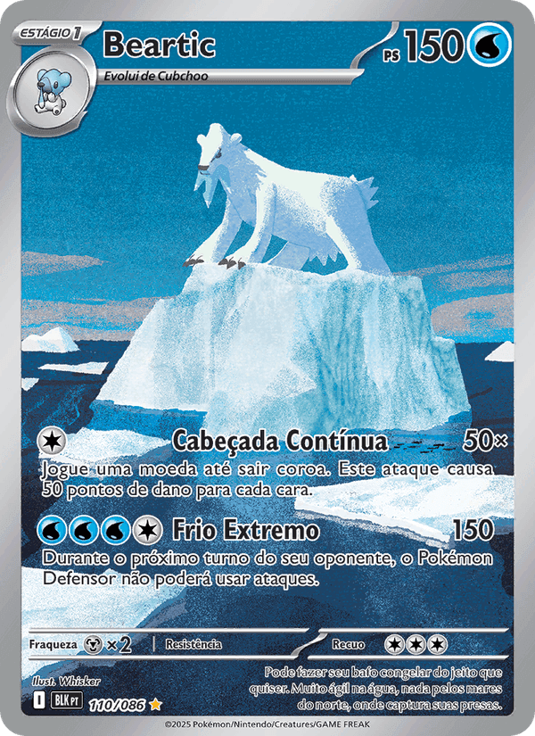 Beartic, carta 110 di Raio Preto