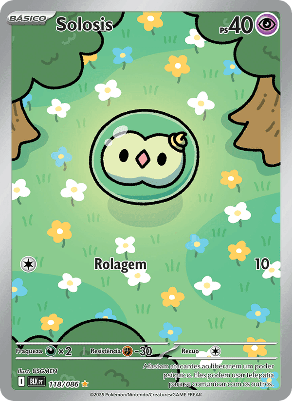 Solosis, carte 118 de Raio Preto