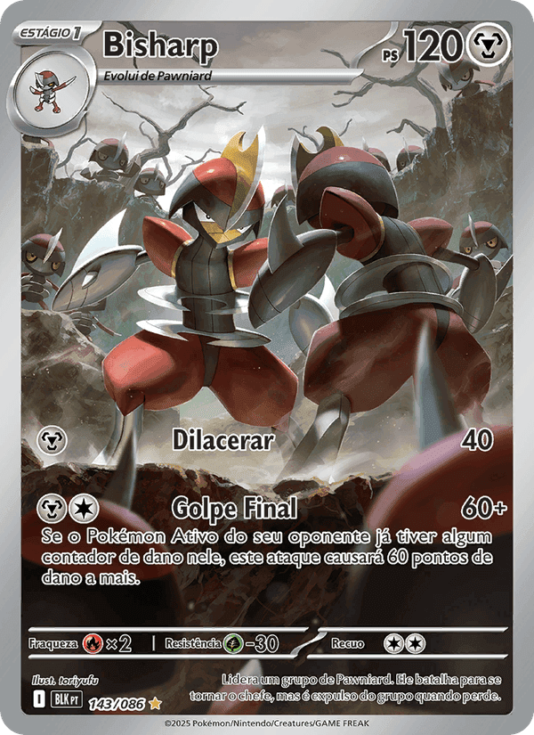 Bisharp, card 143 from Raio Preto