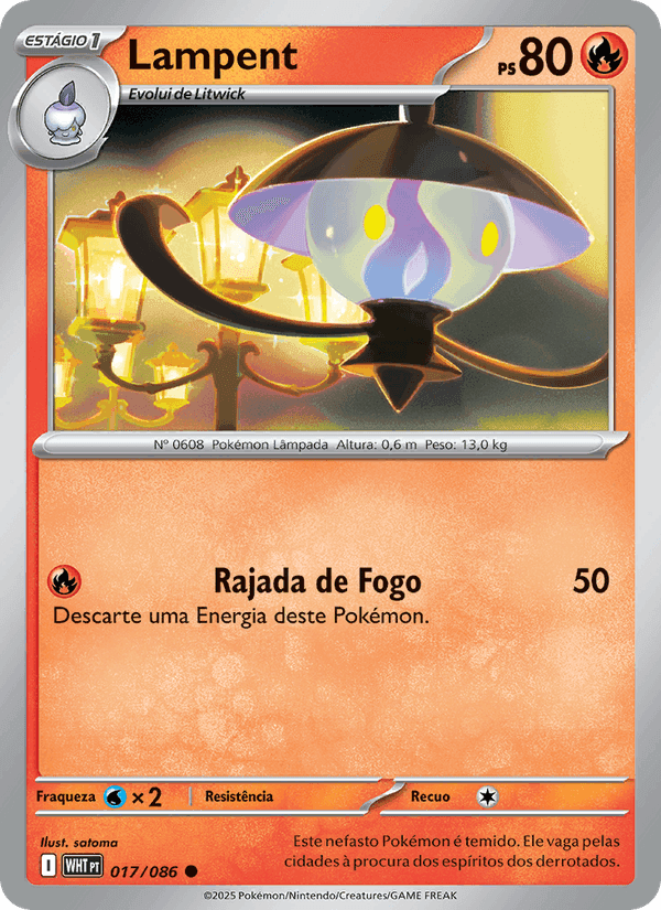 Lampent, carta 017 de Fogo Branco