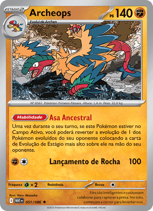 Archeops, carta 051 de Fogo Branco