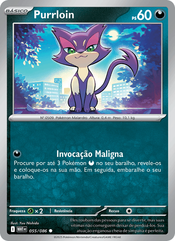 Purrloin, carta 055 di Fogo Branco