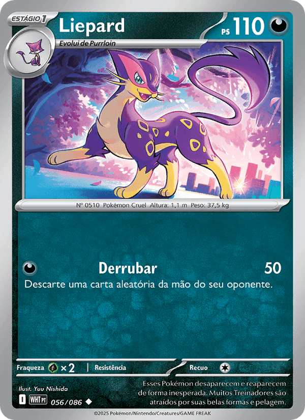 Liepard, carta 056 di Fogo Branco