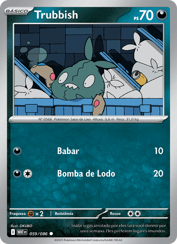 Trubbish, carta 059 di Fogo Branco