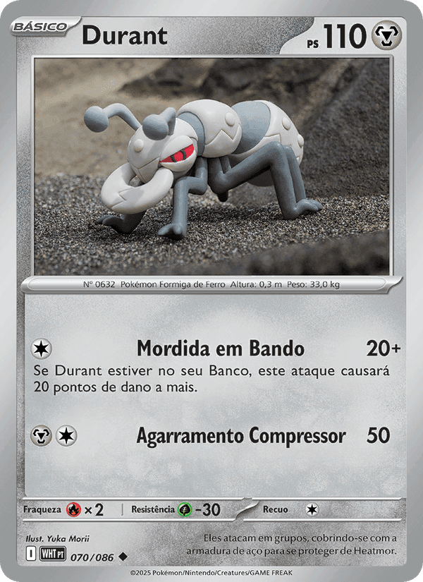 Durant, carta 070 de Fogo Branco