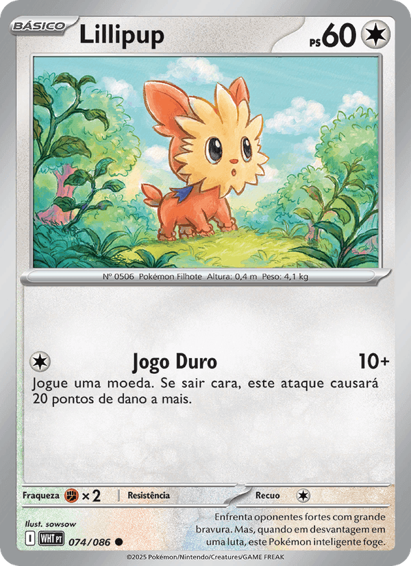 Lillipup, carta 074 de Fogo Branco