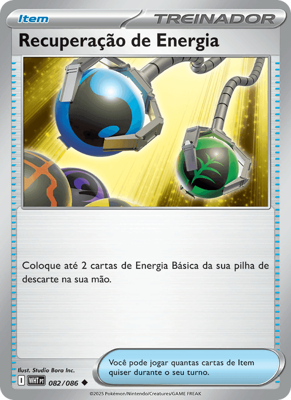 Recuperação de Energia, carta 082 de Fogo Branco