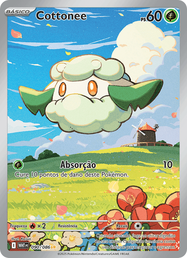 Cottonee, carta 090 de Fogo Branco