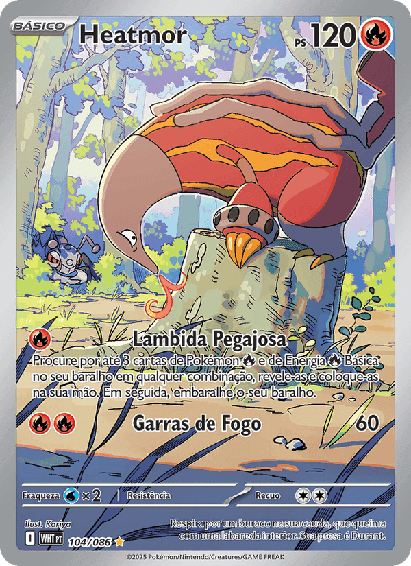 Heatmor, carte 104 de Fogo Branco