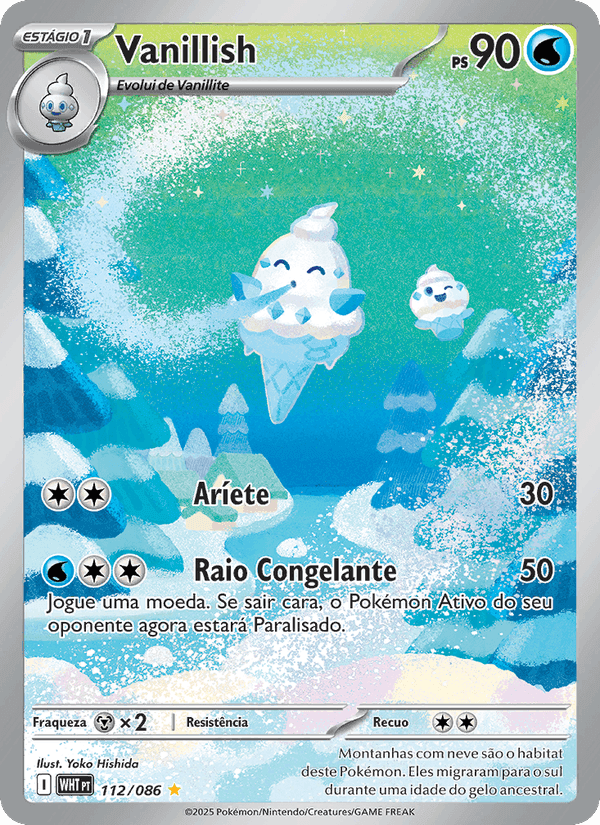 Vanillish, carta 112 de Fogo Branco