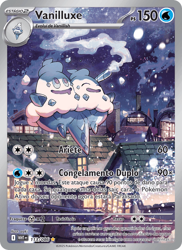 Vanilluxe, carta 113 de Fogo Branco