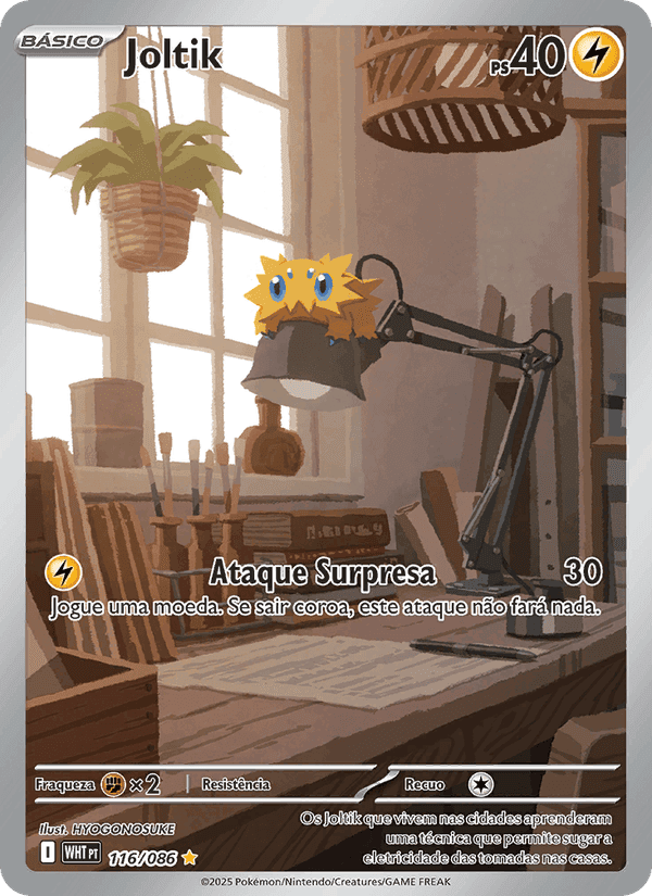 Joltik, carta 116 de Fogo Branco