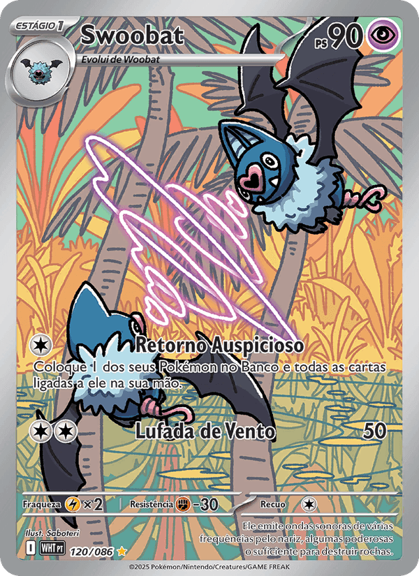 Swoobat, carte 120 de Fogo Branco