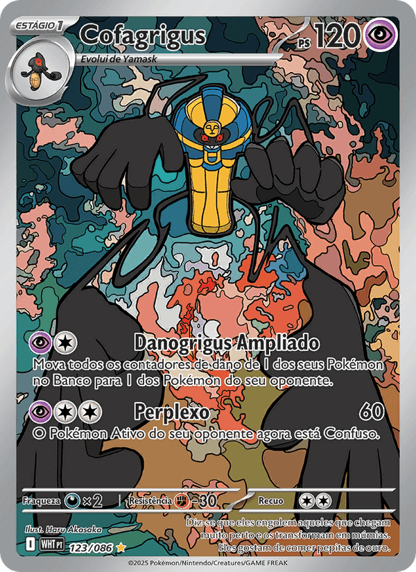 Cofagrigus, carta 123 de Fogo Branco
