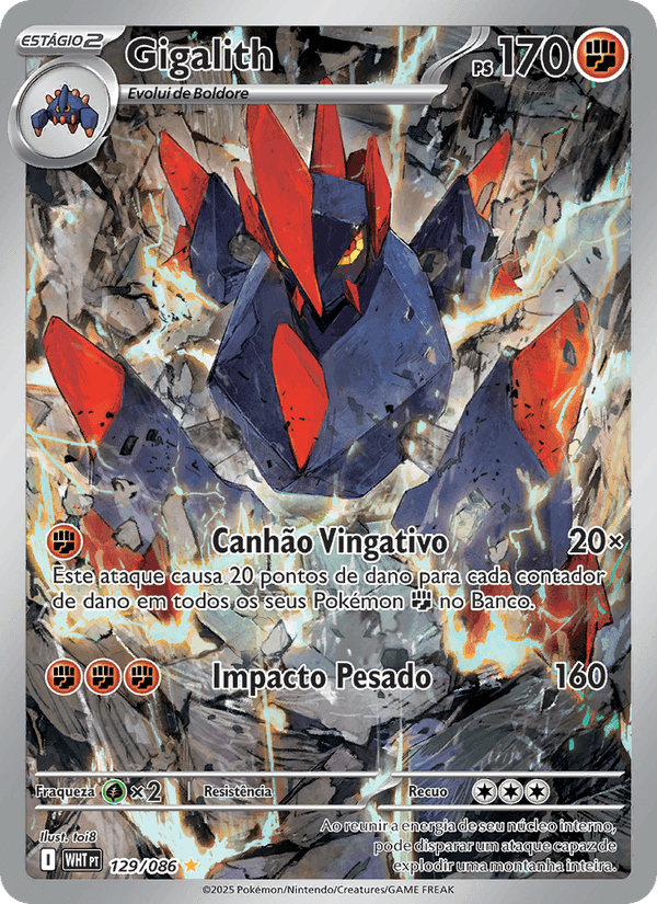 Gigalith, carta 129 de Fogo Branco