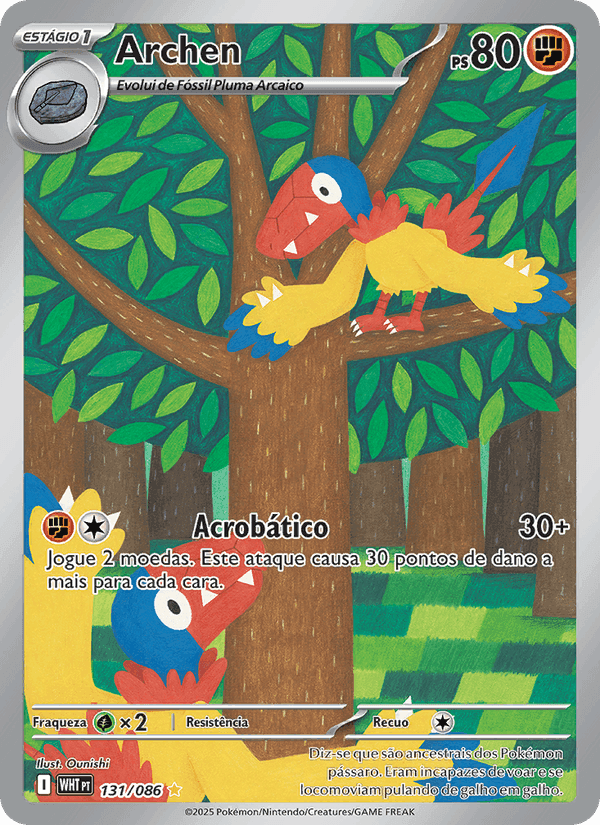 Archen, card 131 from Fogo Branco