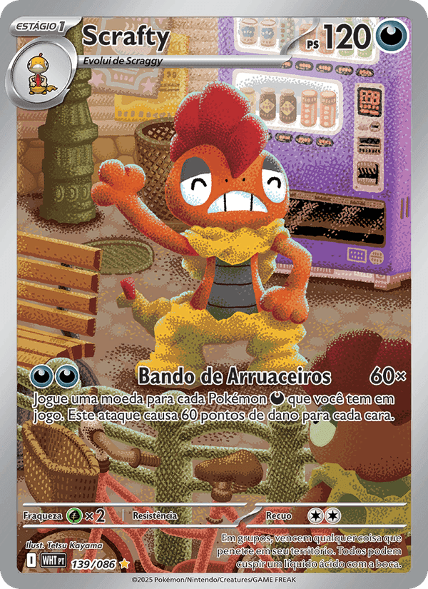 Scrafty, carta 139 di Fogo Branco