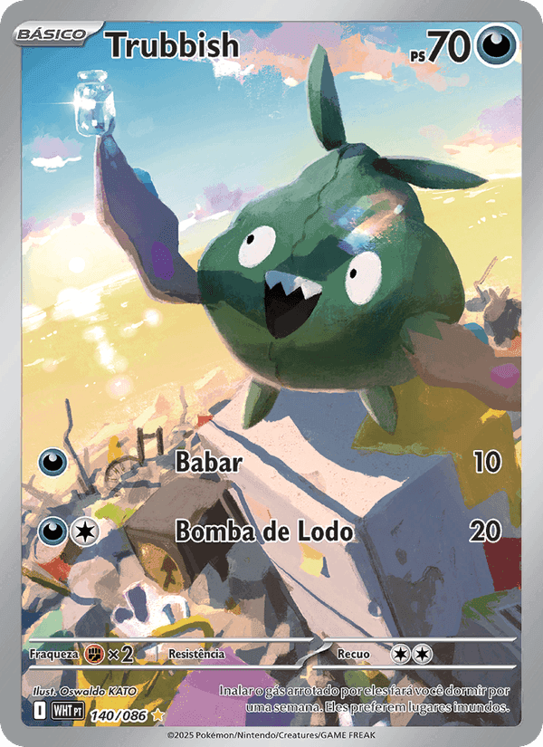Trubbish, carta 140 de Fogo Branco