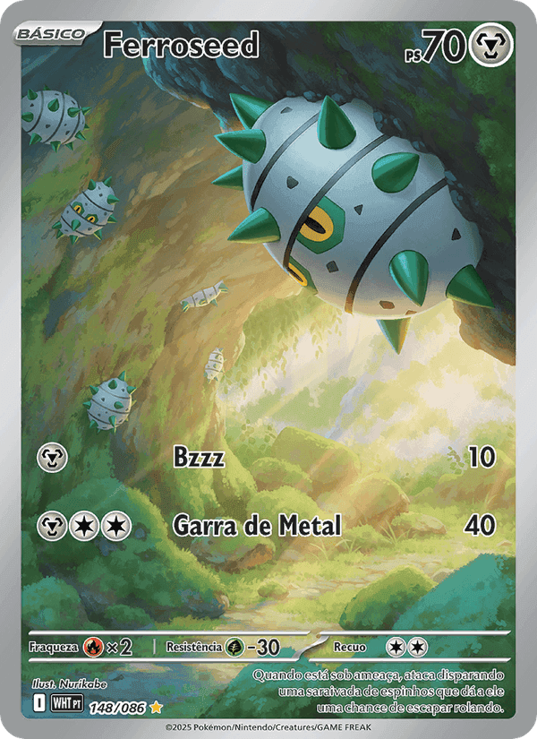 Ferroseed, carta 148 de Fogo Branco