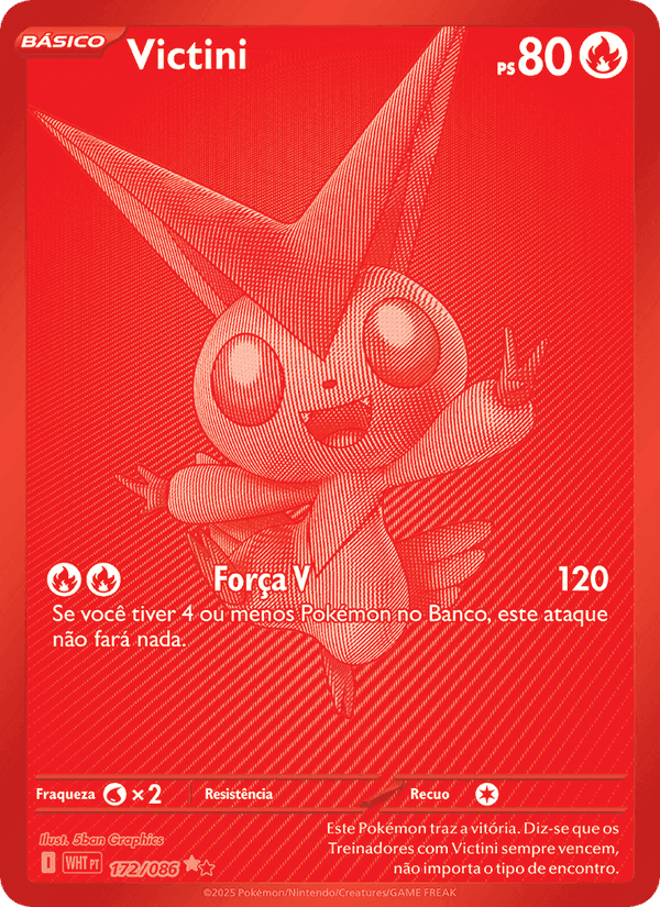 Victini, carta 172 de Fogo Branco