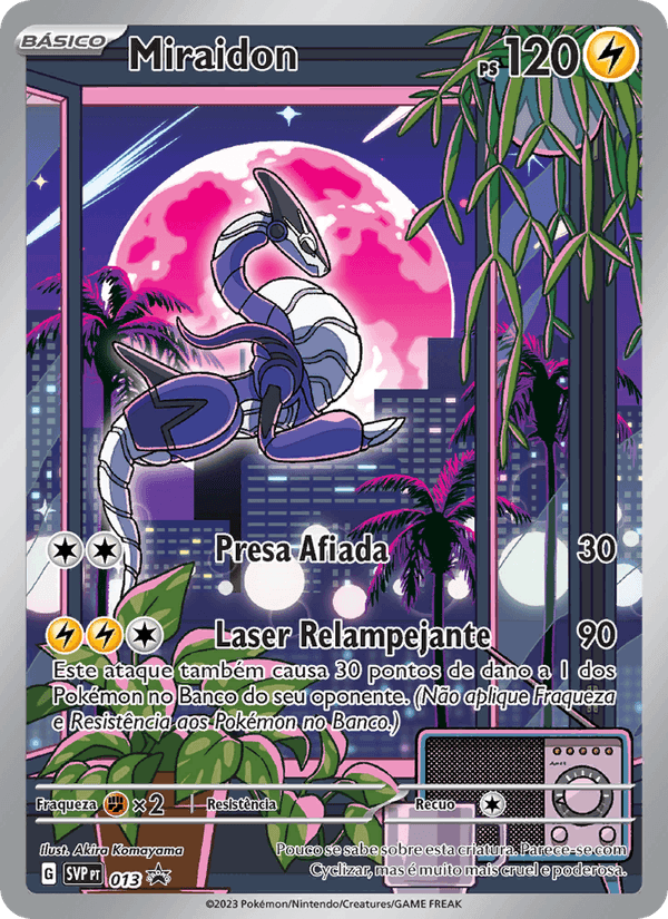 Miraidon, carte 013 de SVP Black Star Promos