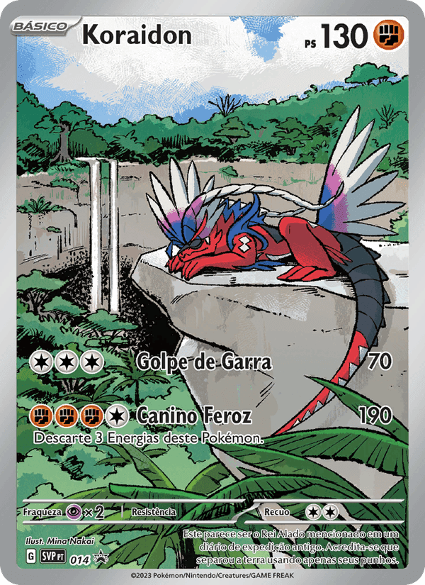 Koraidon, carte 014 de SVP Black Star Promos