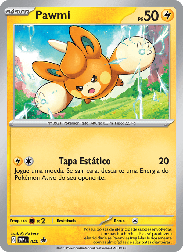 Pawmi, carta 040 de SVP Black Star Promos