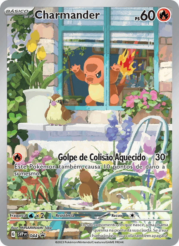 Charmander, carta 044 di SVP Black Star Promos