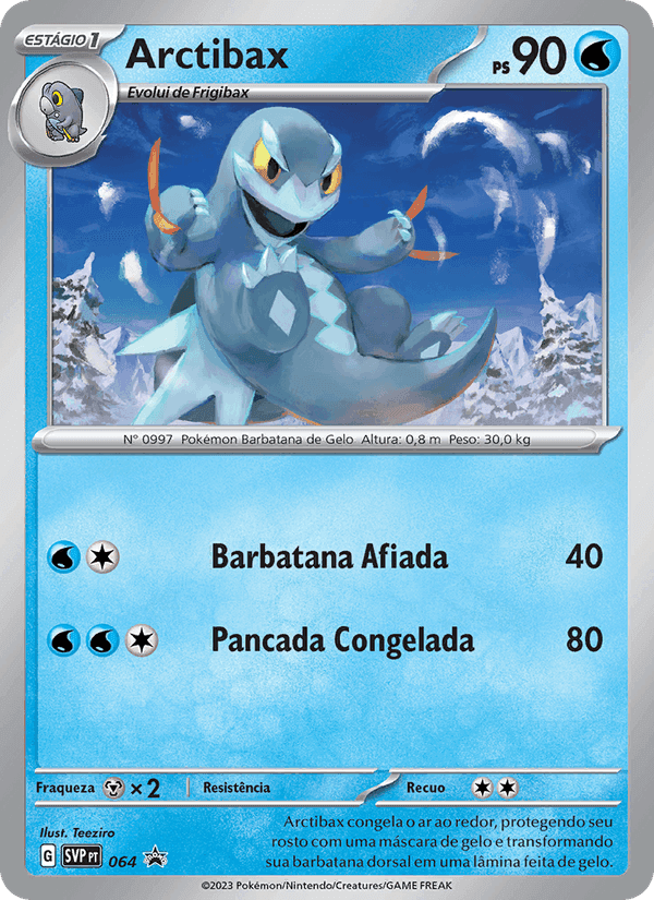 Arctibax, carta 064 de SVP Black Star Promos