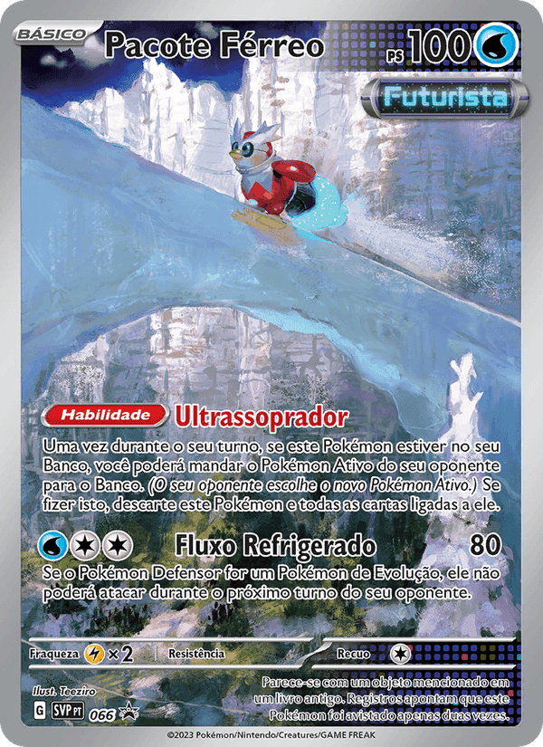 Pacote Férreo, carta 066 de SVP Black Star Promos