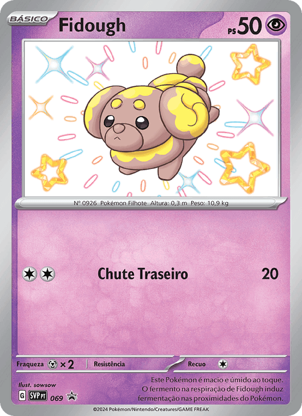 Fidough, carta 069 de SVP Black Star Promos