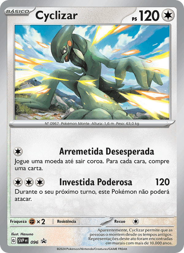 Cyclizar, card 096 from SVP Black Star Promos