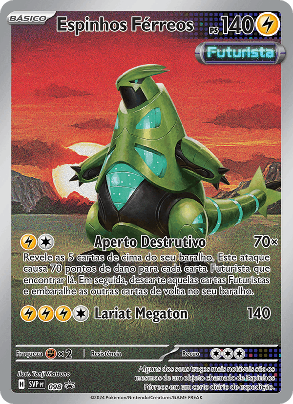 Espinhos Férreos, carta 098 di SVP Black Star Promos