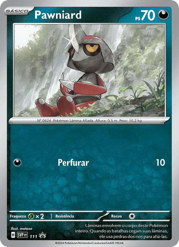 Pawniard, carte 111 de SVP Black Star Promos
