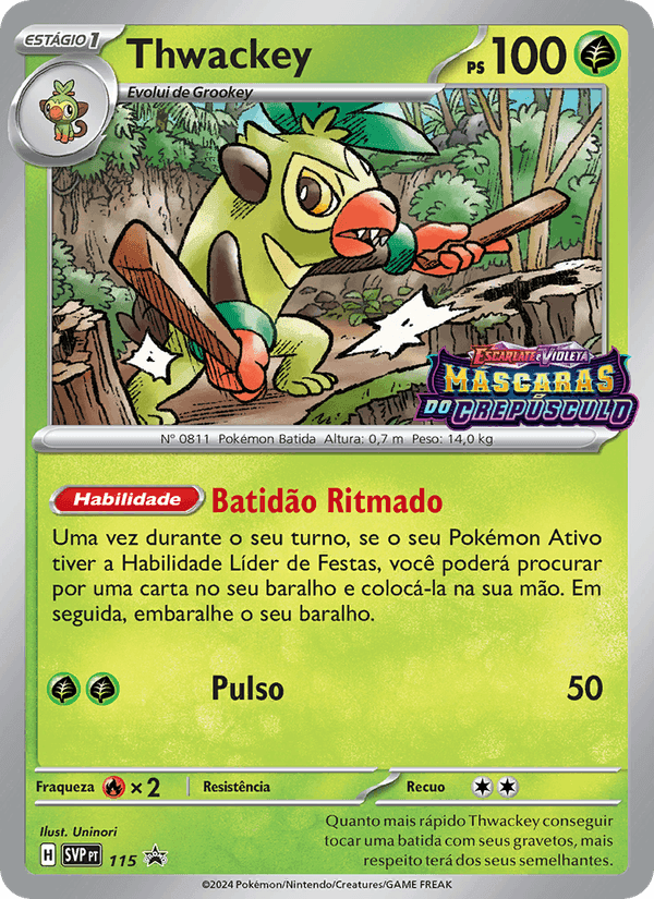 Thwackey, carta 115 de SVP Black Star Promos