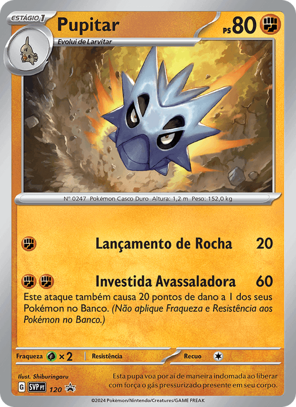 Pupitar, carte 120 de SVP Black Star Promos