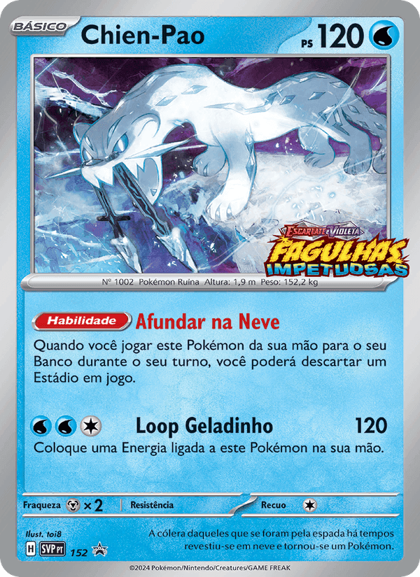 Chien-Pao, carta 152 de SVP Black Star Promos