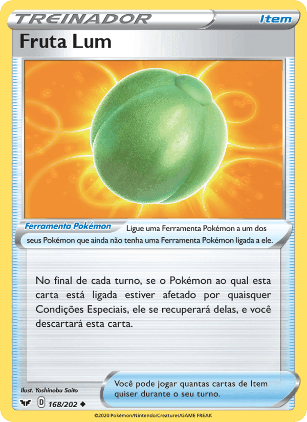 Fruta Lum, card 168 from Espada e Escudo