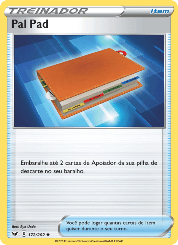 Pal Pad, carta 172 de Espada e Escudo