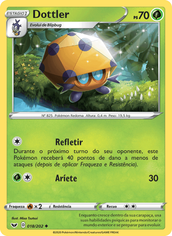 Dottler, card 18 from Espada e Escudo