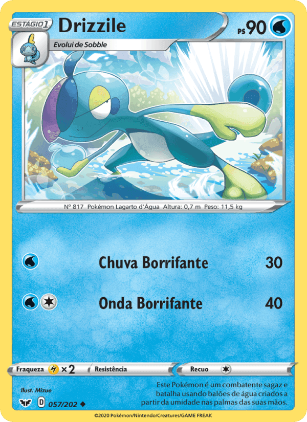 Drizzile, carta 57 di Espada e Escudo