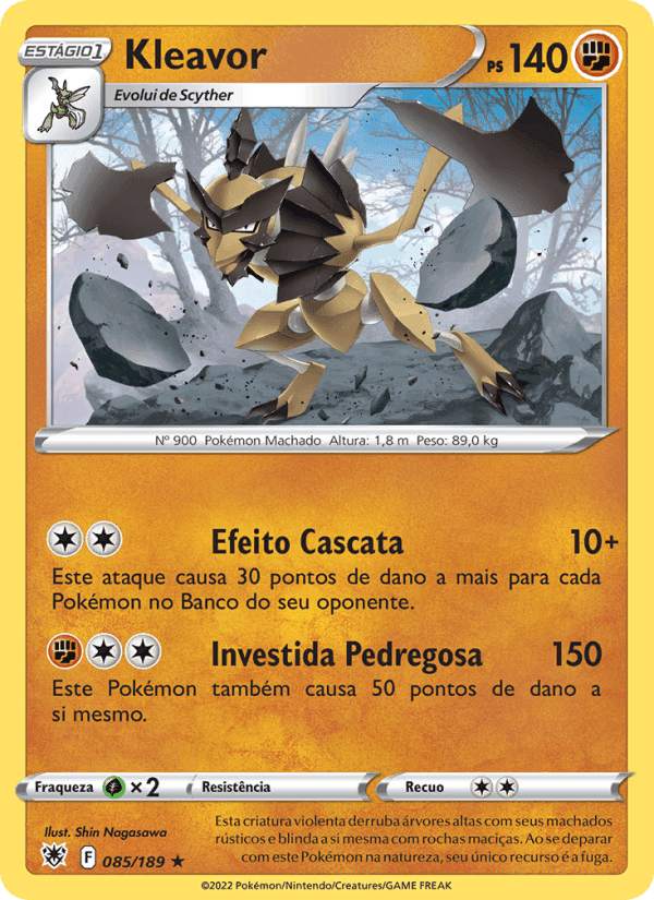 Kleavor, carta 085 de Estrelas Radiantes