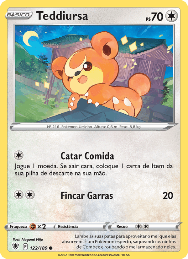 Estrelas Radiantes の 122 番、Teddiursa