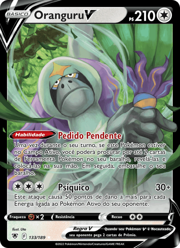 Oranguru V, carta 133 de Estrelas Radiantes