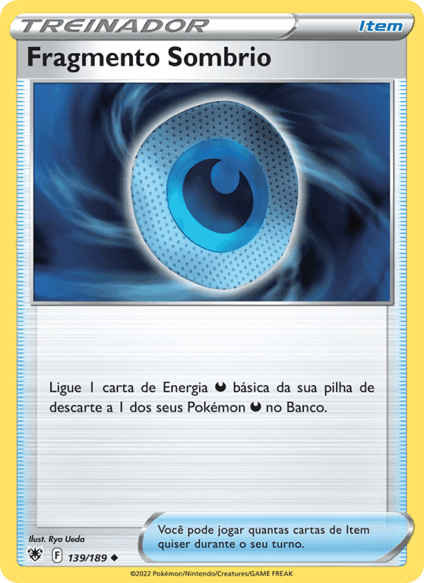 Fragmento Sombrio, card 139 from Estrelas Radiantes
