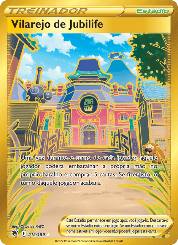 Vilarejo de Jubilife, carta 212 de Estrelas Radiantes